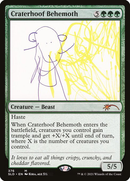 Craterhoof Behemoth (376) - NM