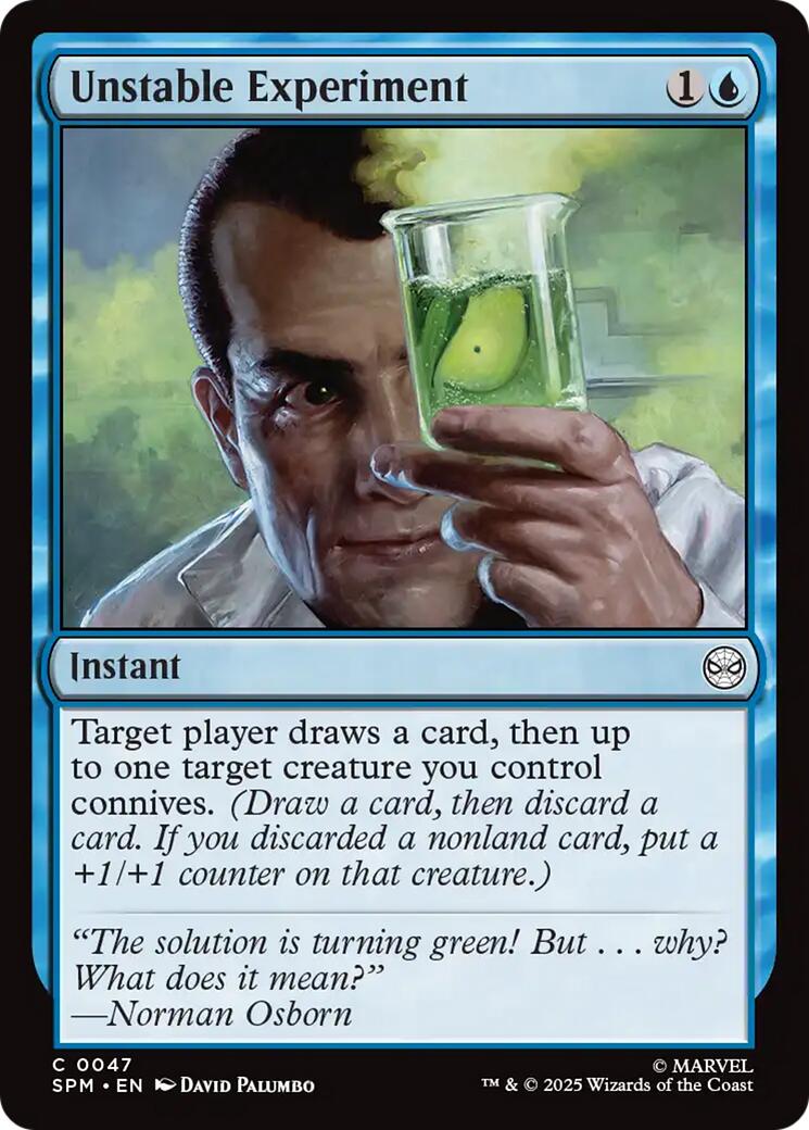 Unstable Experiment