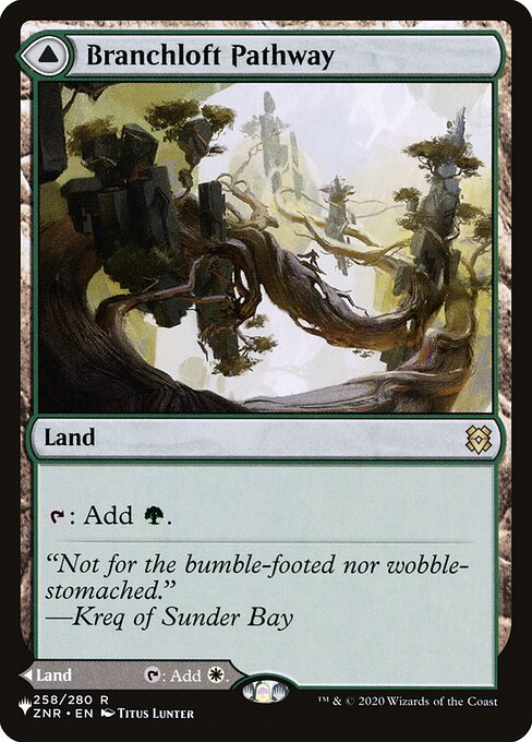 Branchloft Pathway // Boulderloft Pathway (ZNR-258) - NM