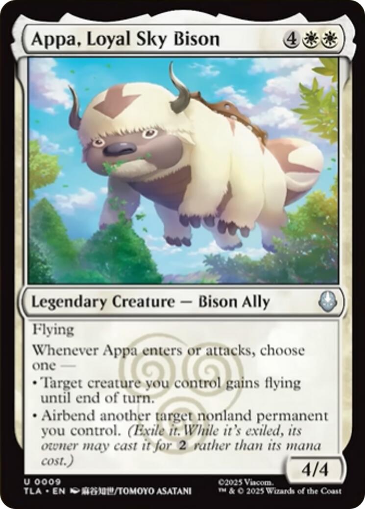 Appa, Loyal Sky Bison [TLA - 9]