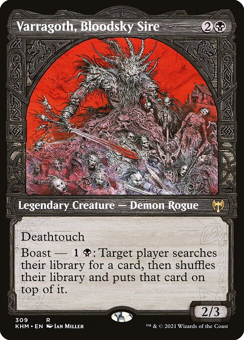 Varragoth, Bloodsky Sire (309) - SHOWCASE - NM