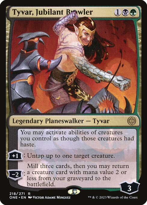 Tyvar, Jubilant Brawler (218) - NM