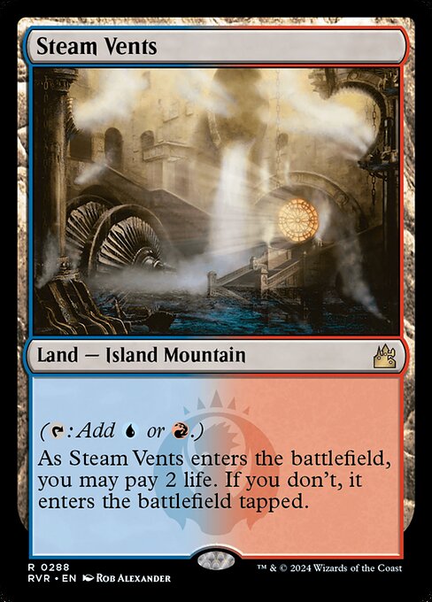 Steam Vents (288) (Foil) - NM