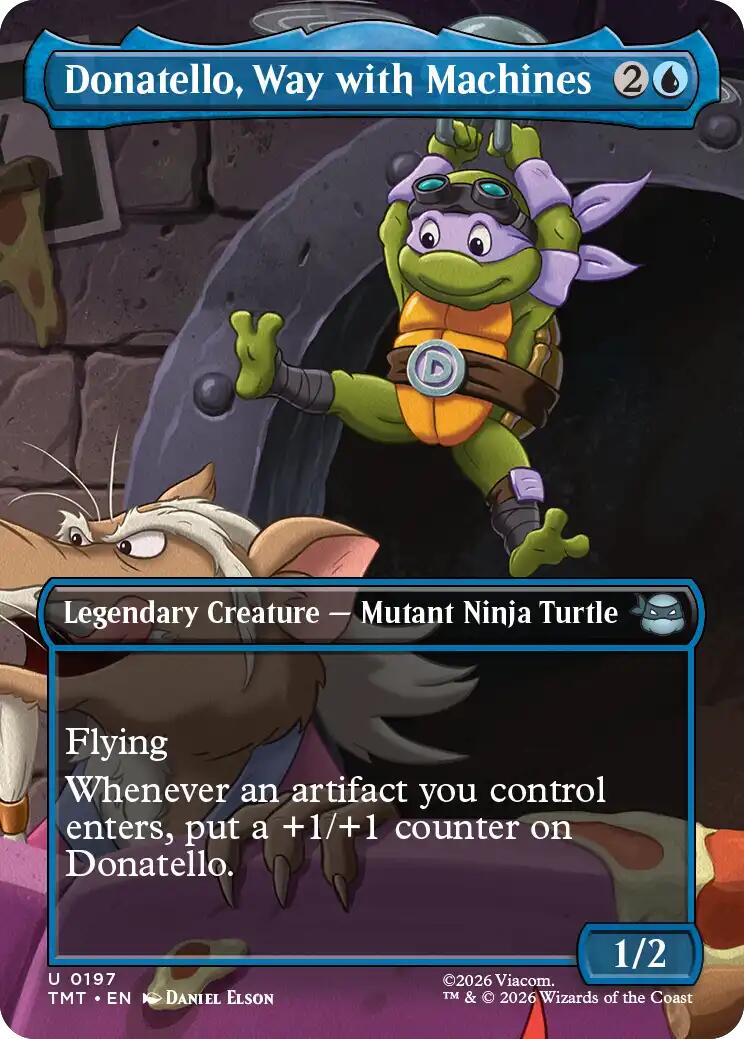 Donatello, Way with Machines (Borderless)