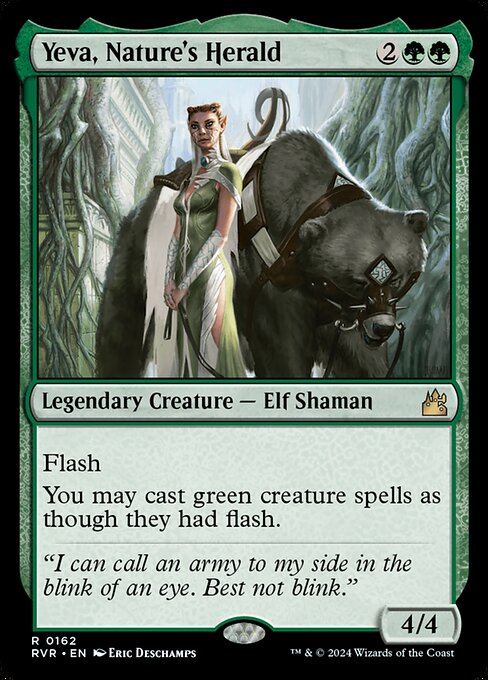 Yeva, Nature's Herald (162) (Foil) - NM