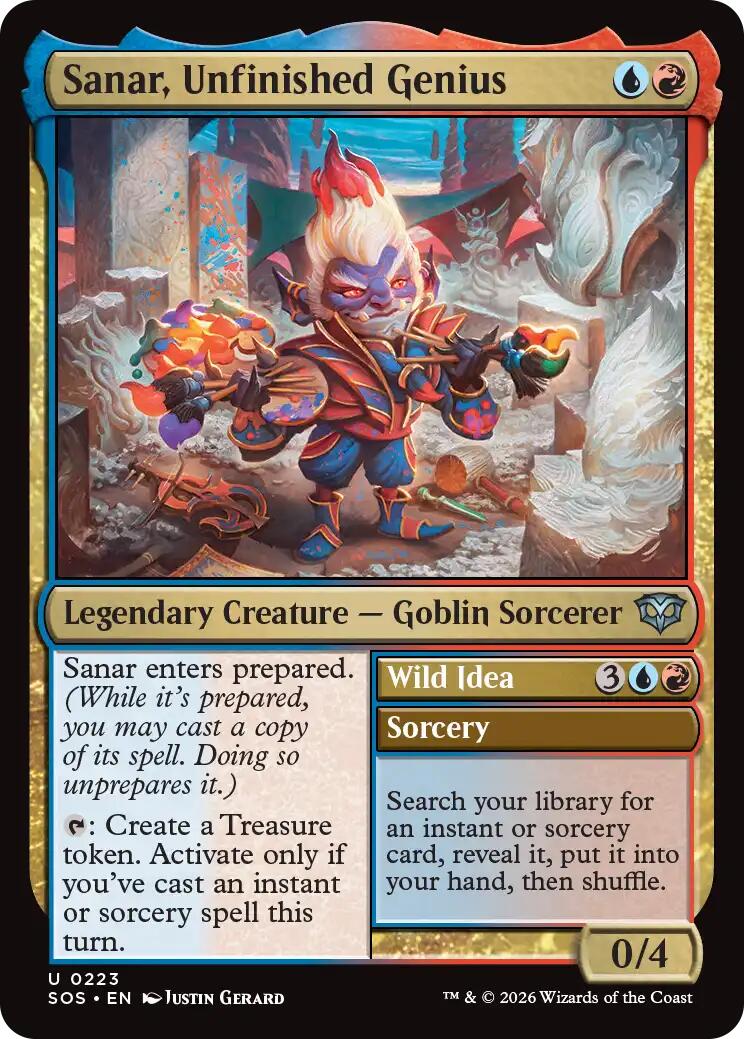 Sanar, Unfinished Genius [SOS - 223]