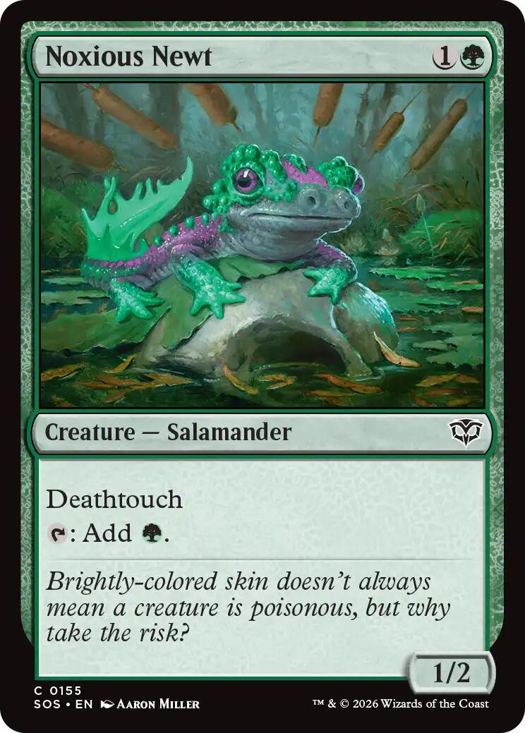 Noxious Newt [SOS - 155]