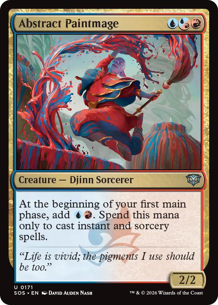 Abstract Paintmage [SOS - 171]