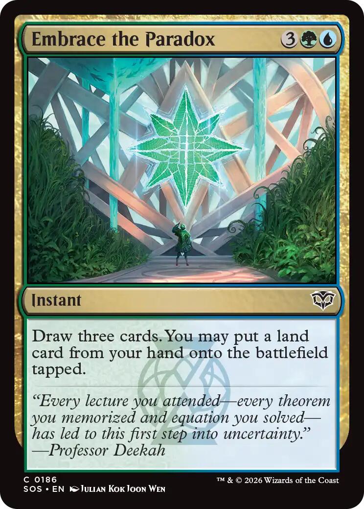 Embrace the Paradox [SOS - 186]