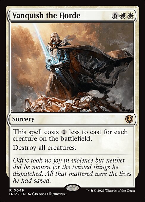 Vanquish the Horde (49) (Foil) - NM
