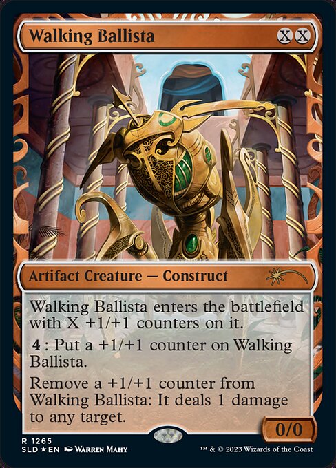 Walking Ballista (1265) - SHOWCASE - FULL ART (Foil) - NM