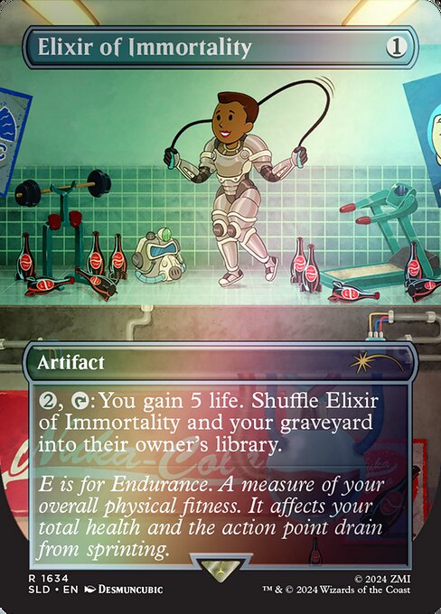 Elixir of Immortality (1634★) - BORDERLESS (Foil) - NM