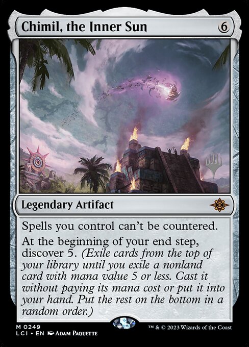 Chimil, the Inner Sun (249p) (Foil) - NM