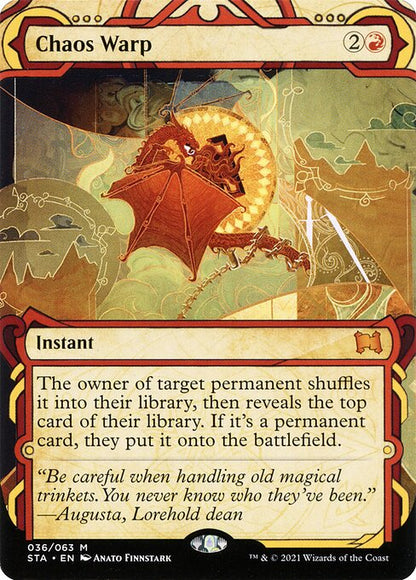 Chaos Warp (36) - BORDERLESS (Etched) - NM