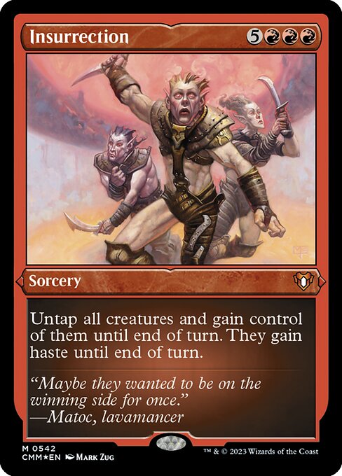 Insurrection (542) (Etched) - NM