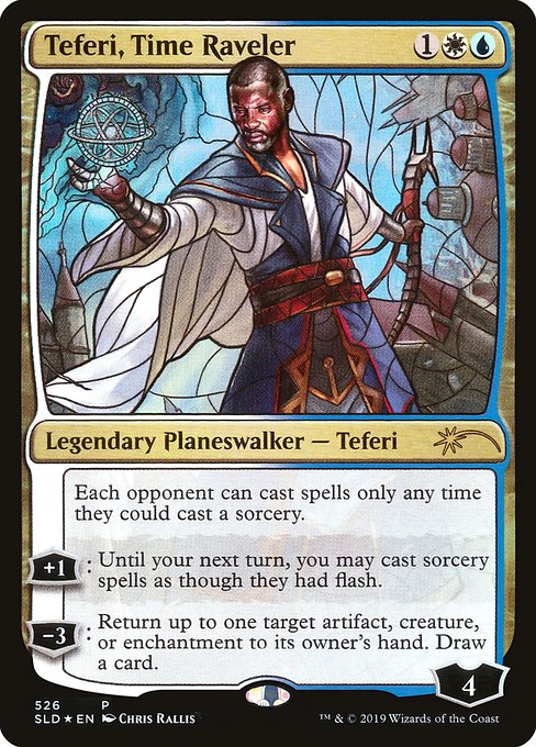 Teferi, Time Raveler (526) (Foil) - NM