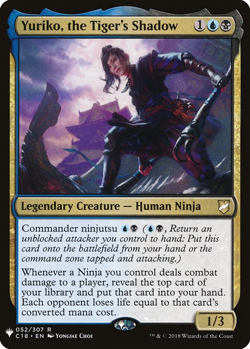 Yuriko, the Tiger's Shadow (C18-52) - NM