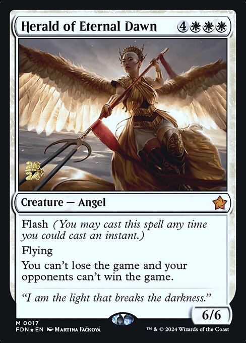 Herald of Eternal Dawn (17s) (Foil) - NM