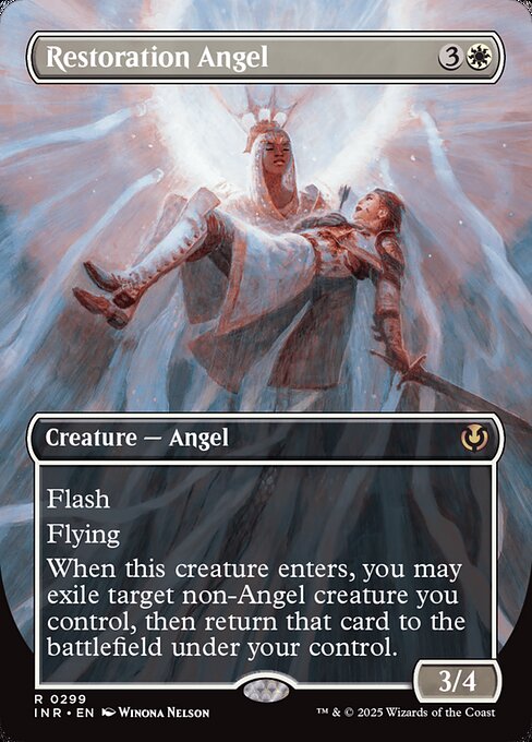 Restoration Angel (299) - BORDERLESS (Foil) - NM