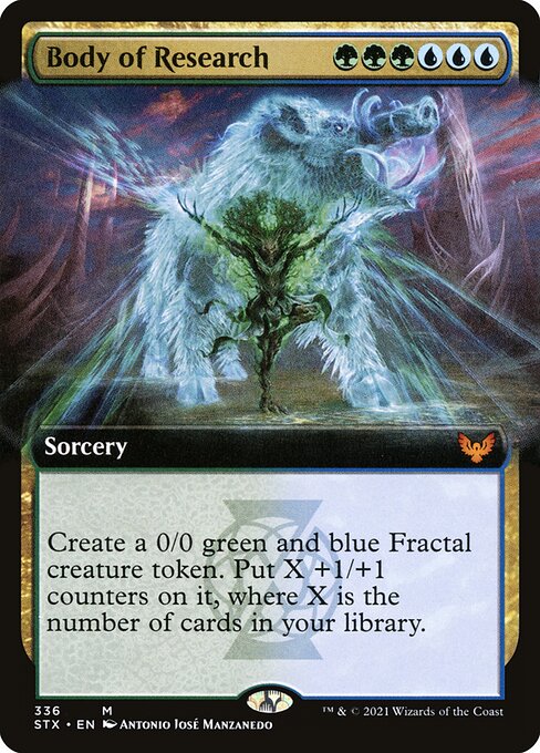 Body of Research (336) - EXTENDED ART - NM