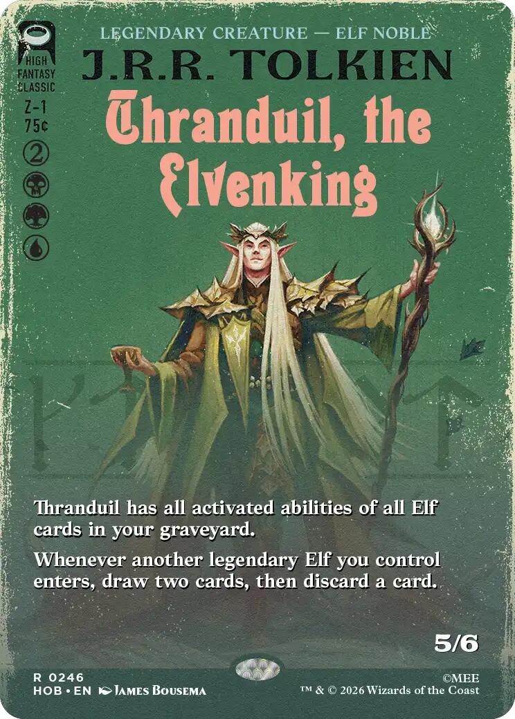 Thranduil, the Elvenking (Borderless) [HOB - 246]