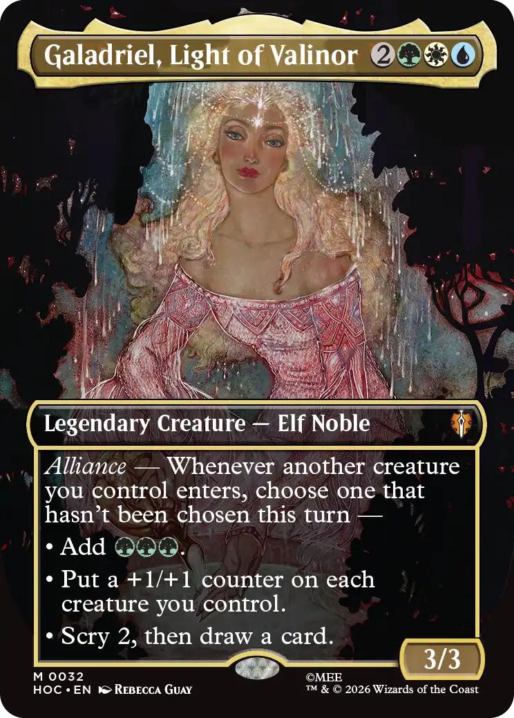 Galadriel, Light of Valinor (Borderless) [HOC - 32]