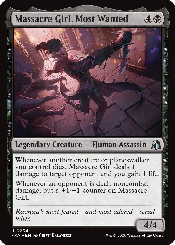 Massacre Girl, Most Wanted [FRA - 234]