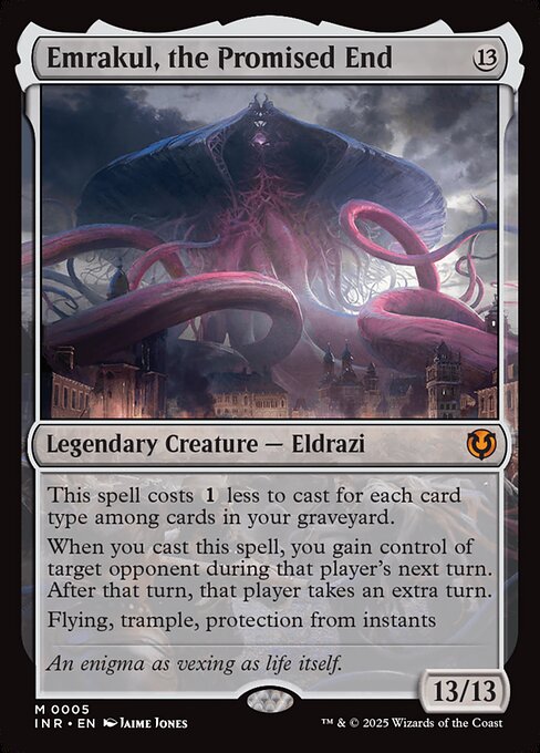Emrakul, the Promised End (5) (Foil) - NM