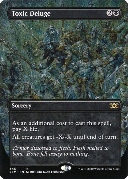 Toxic Deluge (345) - BORDERLESS (Foil) - NM