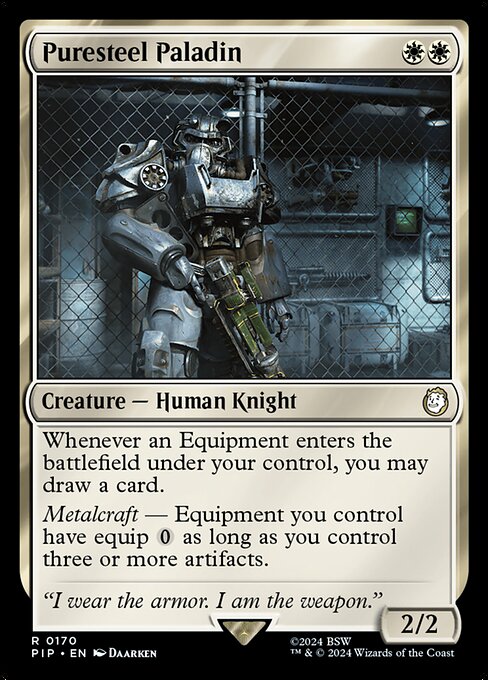 Puresteel Paladin (170) (Foil) - NM