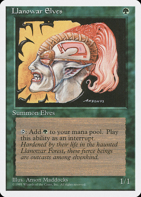 Llanowar Elves (261) - NM