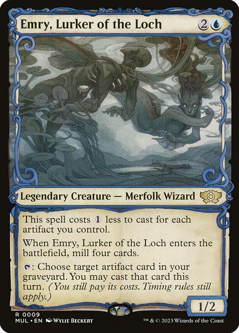 Emry, Lurker of the Loch (9) - SHOWCASE - NM