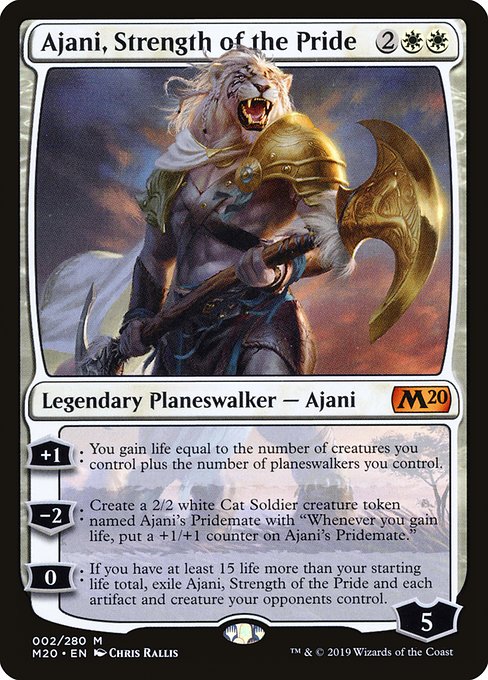 Ajani, Strength of the Pride (2) - NM