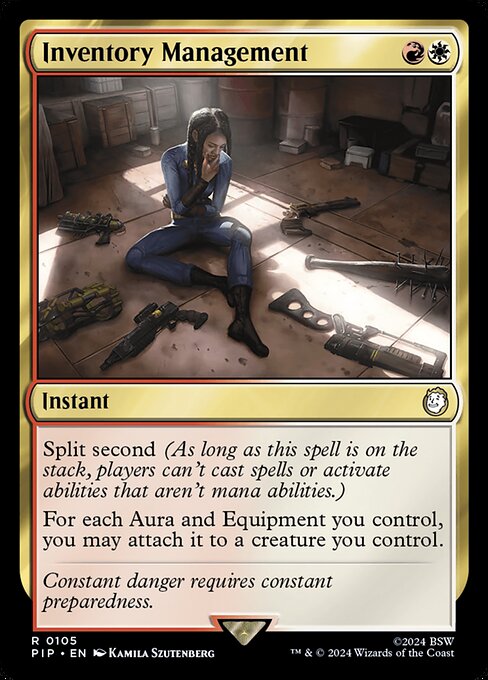 Inventory Management (105) (Foil) - NM