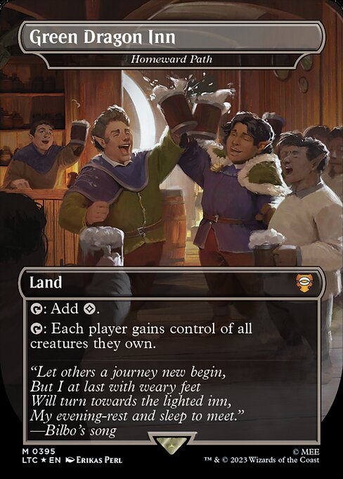 Homeward Path (395) - BORDERLESS (Foil) - NM