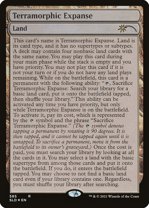 Terramorphic Expanse (585) (Foil) - NM