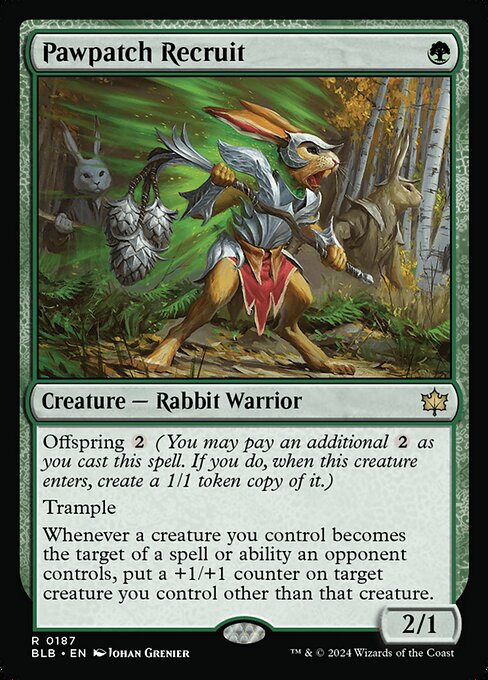 Pawpatch Recruit (187) - NM