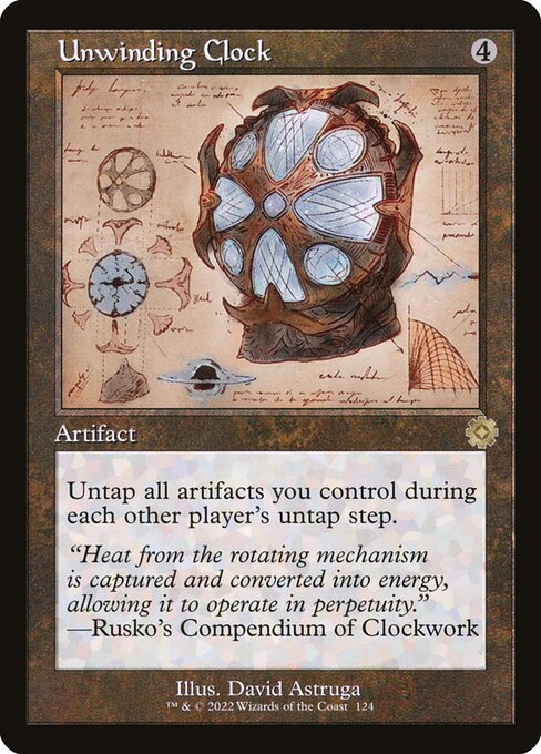 Unwinding Clock (124) - NM