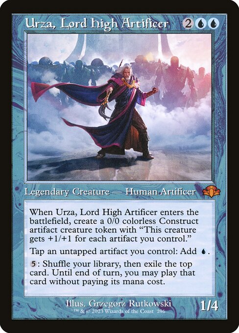 Urza, Lord High Artificer (296) - NM