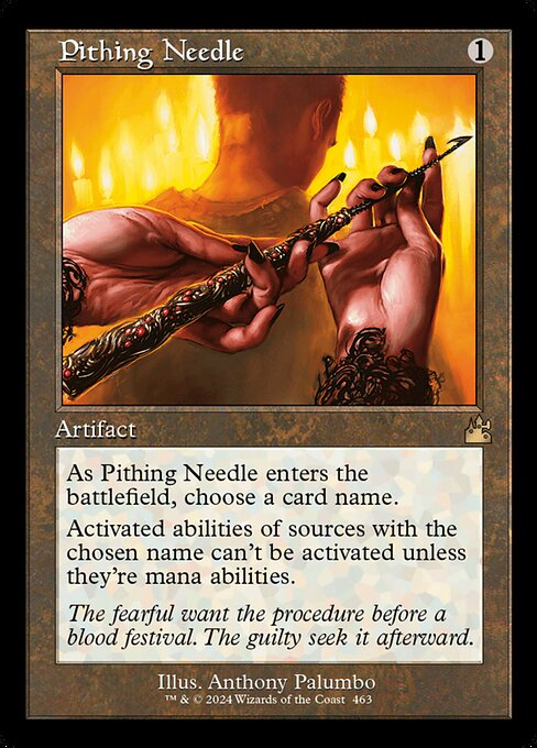 Pithing Needle (463) (Foil) - NM
