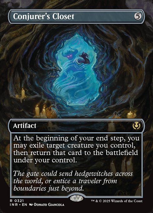 Conjurer's Closet (321) - BORDERLESS (Foil) - NM
