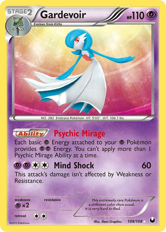 Gardevoir 109 (Holofoil) - MP
