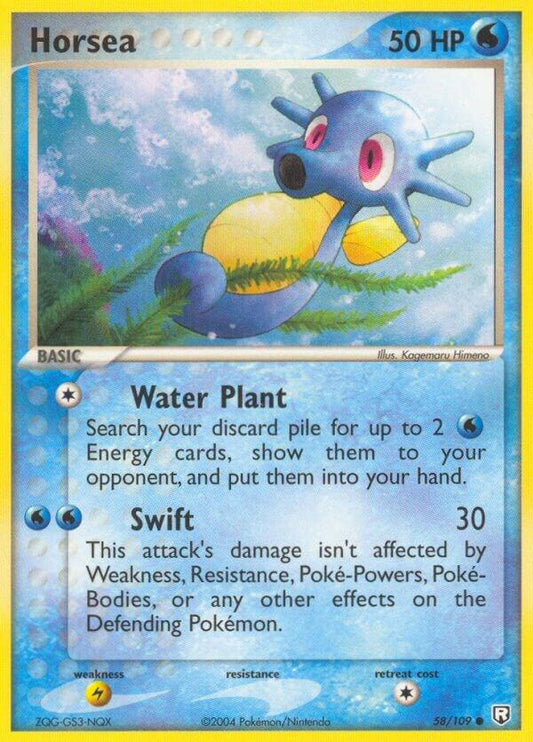Horsea 58 (Reverse Holofoil) - MP