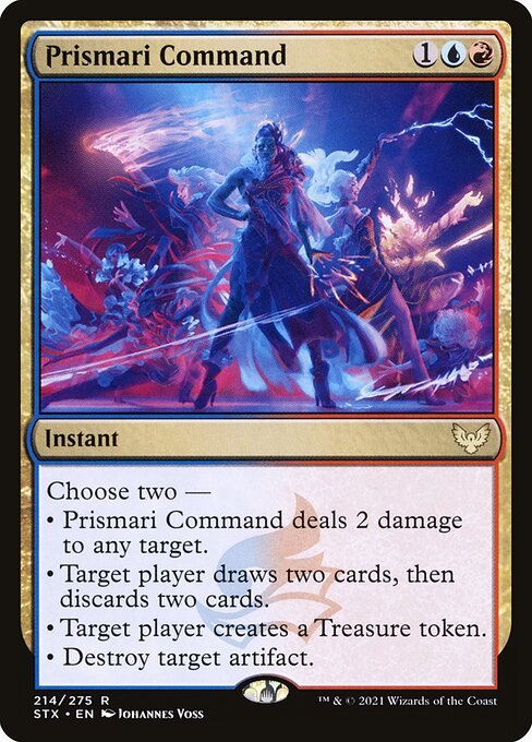 Prismari Command (214) (Foil) - NM