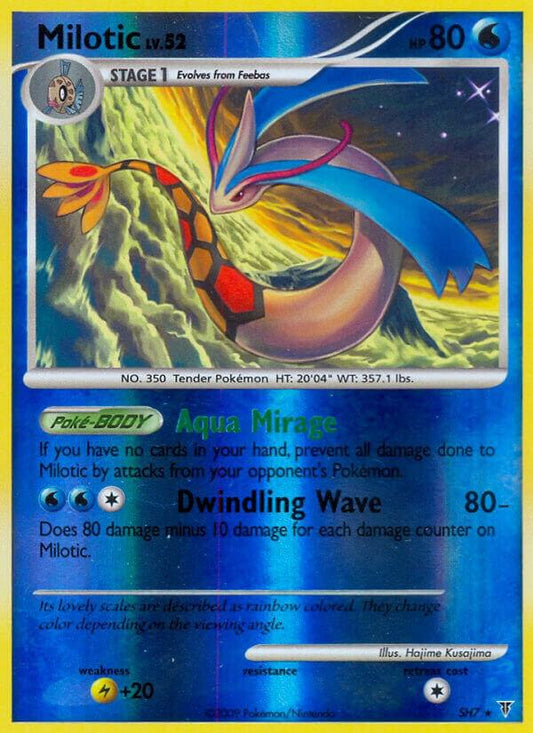Milotic SH7 (Reverse Holofoil) - DM