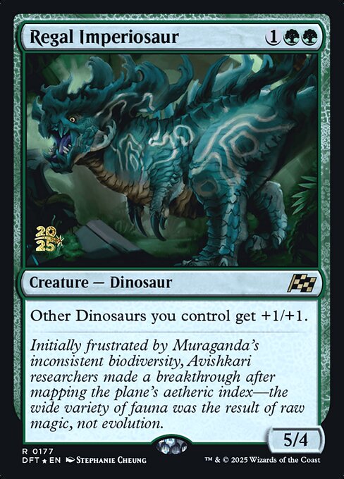 Regal Imperiosaur (177s) (Foil) - NM