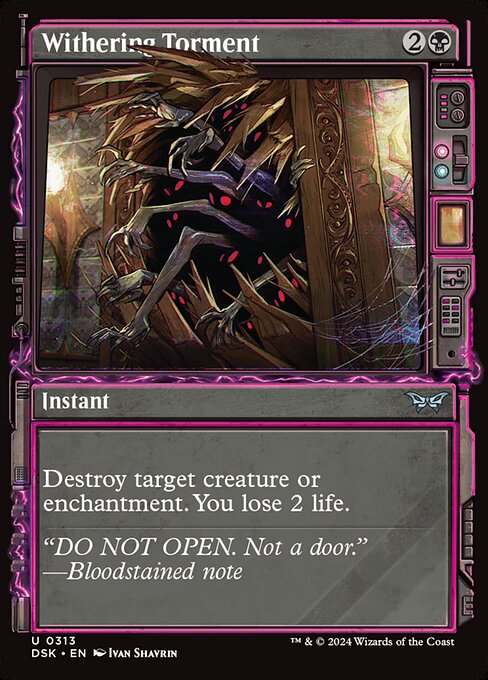 Withering Torment (313) - SHOWCASE (Foil) - NM