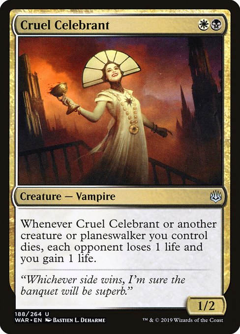Cruel Celebrant (188) - NM