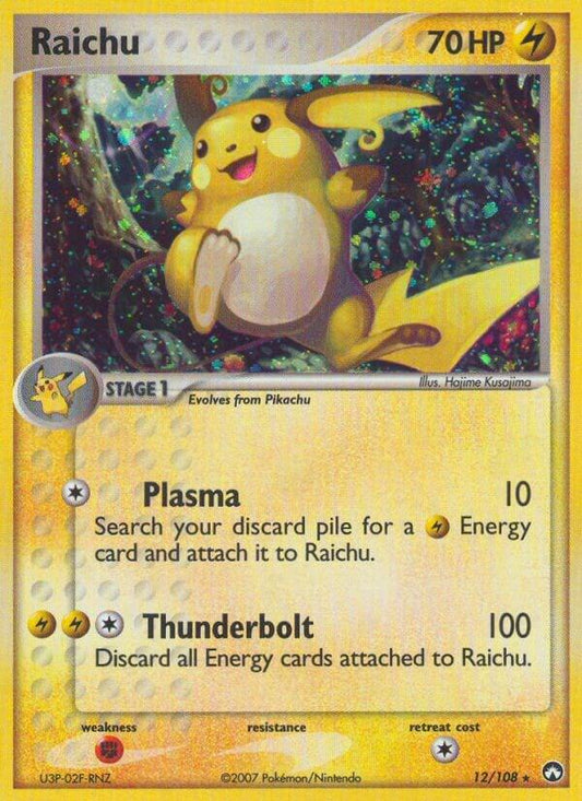 Raichu 12 (Holofoil) - LP