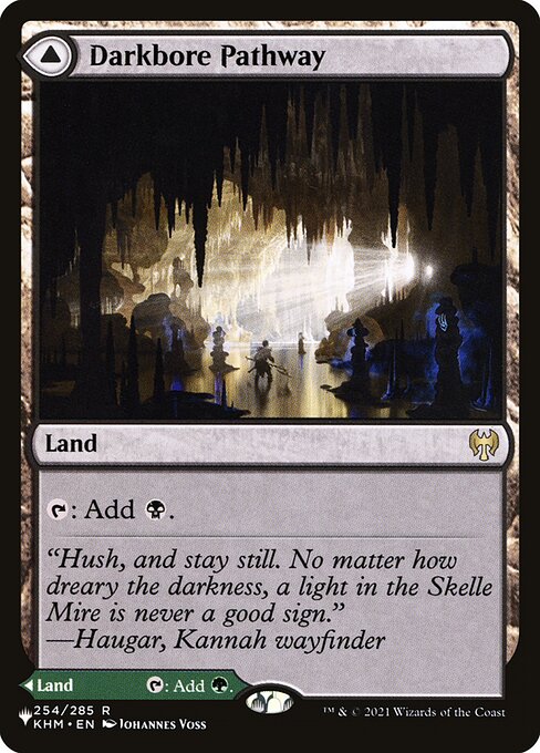 Darkbore Pathway // Slitherbore Pathway (KHM-254) - NM